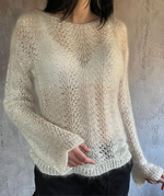 Описание по вязанию пуловера спицами "Jekini"