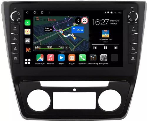 Магнитола для Skoda Yeti 2009-2018 (климат) - Canbox 10-1341 Android 10, Быстрая, CarPlay, 4G SIM-слот