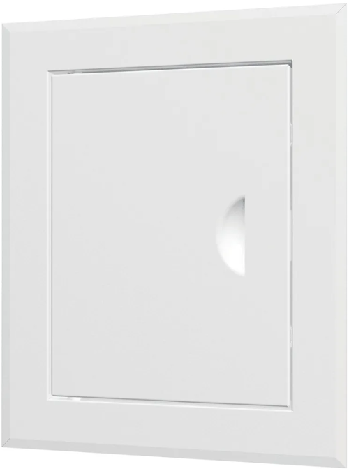 Люк-дверца 310х410 ревизионный с фланцем ручка, магнит. замок металл Эвекс ЛТ2535Мп