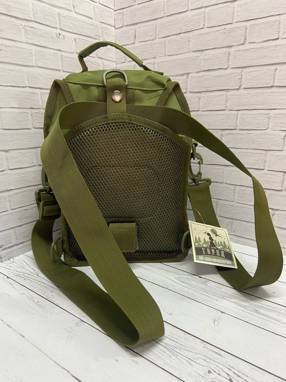 Тактическая универсальная сумка 8-9л / олива