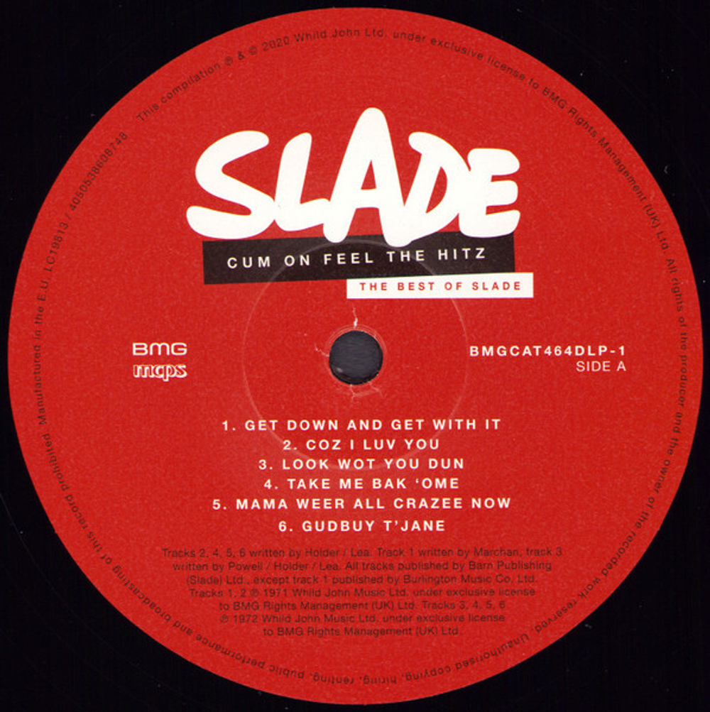 Slade / Cum On Feel The Hitz - The Best Of Slade (2LP)