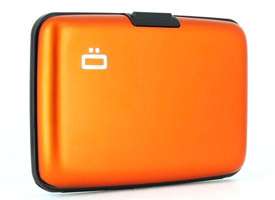 Кошелек алюминиевый Smart Case Оранжевый