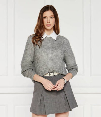 Хлопковый свитер nievo Marella SPORT - серый(33662542)