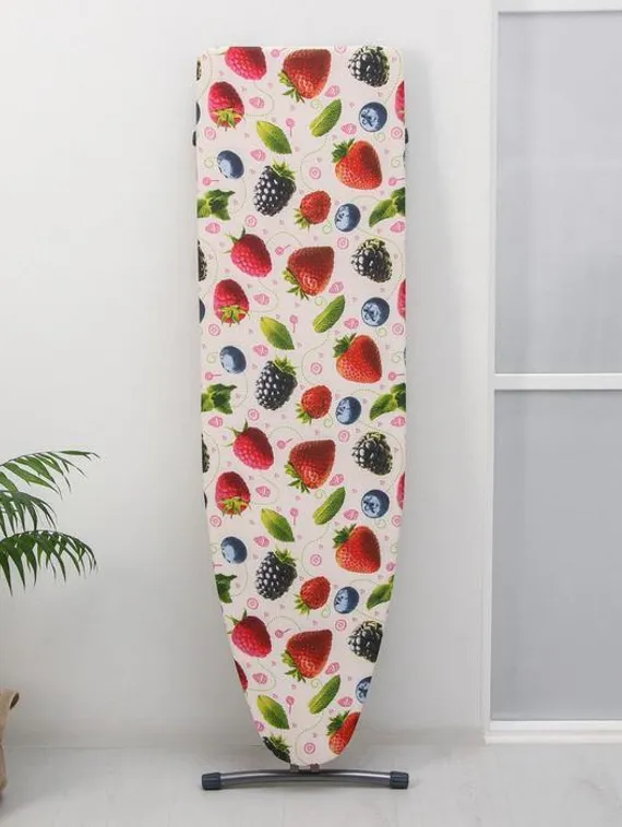 Доска гладильная Nika «Ника 1+», 122,5×34,5 см, регулируемая высота до 80 см, рисунок МИКС