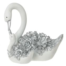 GAEM Фигурка декоративная "Лебедь", L18 W13 H17,5 см