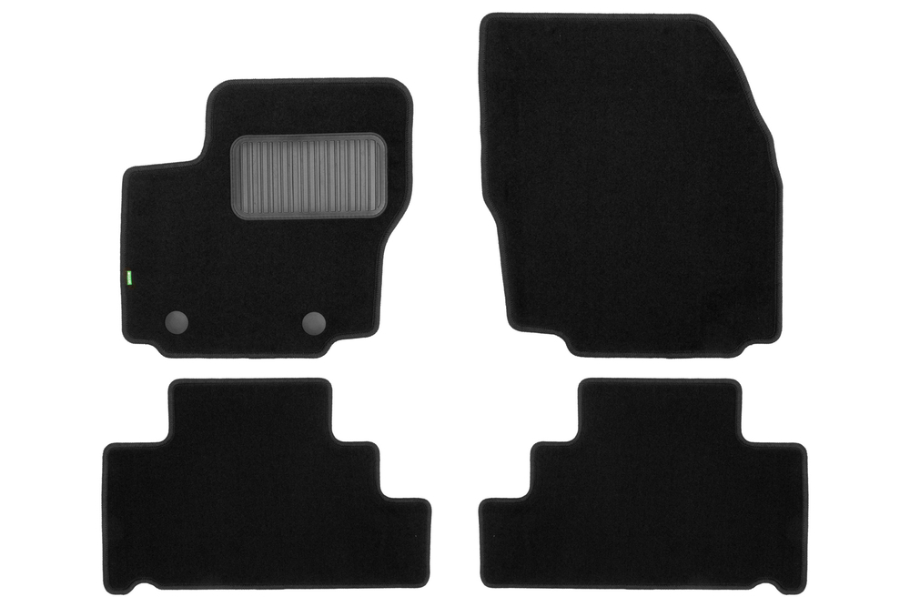 Коврики в салон для FORD S-max 2006-2010, 2010-2015, минивэн, 4 шт. (5 мест) (текстиль) KLEVER02161201210KH