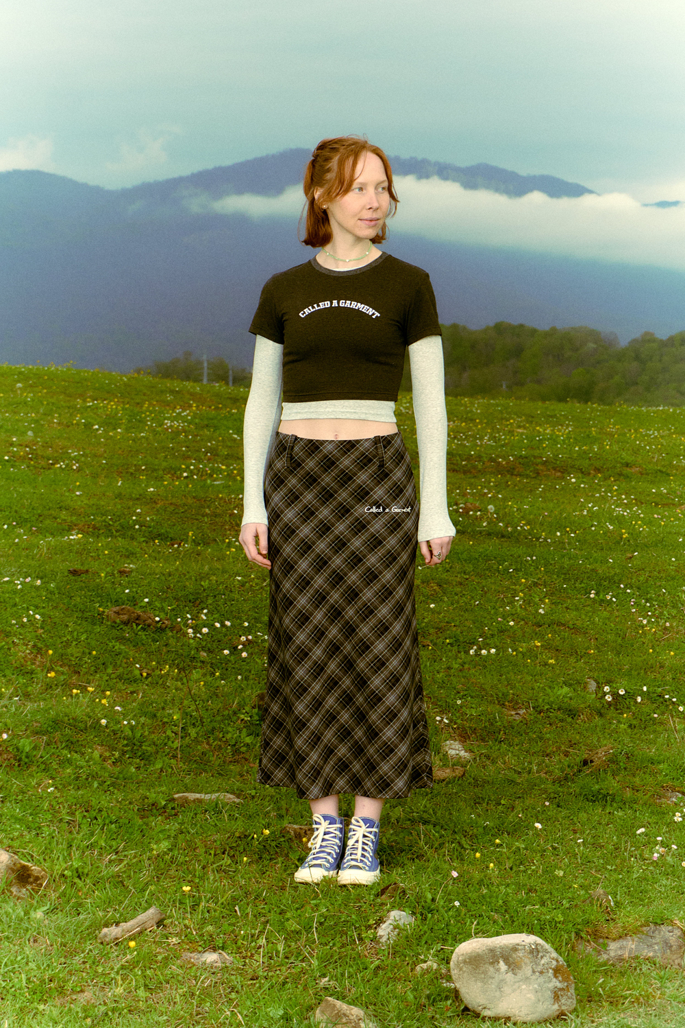 Юбка Called a Garment Mermaid Skirt "Lipstick Black"