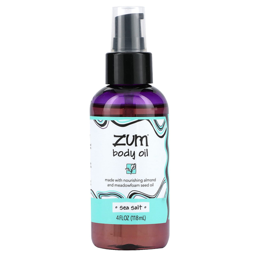 ZUM, Zum Body Oil, морская соль, 118 мл (4 жидк. унц.)