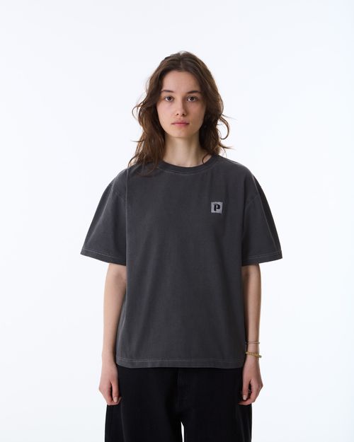 Футболка P Logo серая