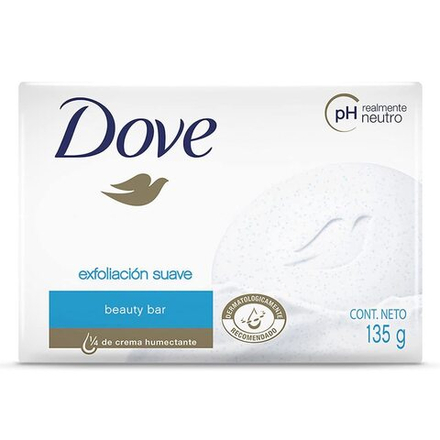 Мыло "Dove" 135гр exfoliacion suave