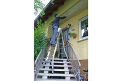 TELEVARIO Шарнирная телескопическая стремянка, 4х5 перекладины (129987)