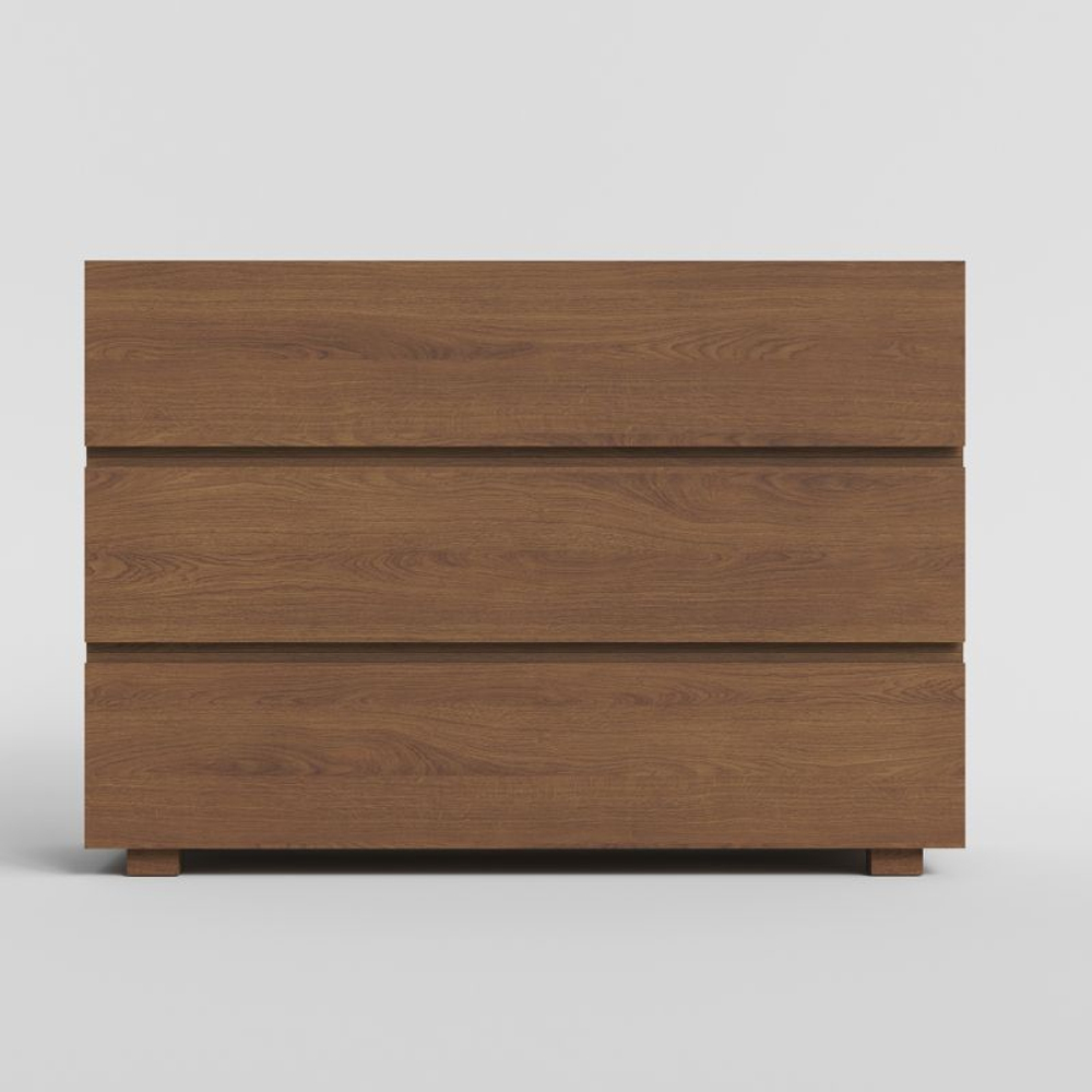 Комод, 110x71x45, Баямо, массив дуба цельноламельного, табачный