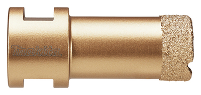 Коронка алмазная M14x2, 22мм Makita D-44460 O 22 мм М14 Гранит, мрамор, плитка, кирпич, бетон, природный камень