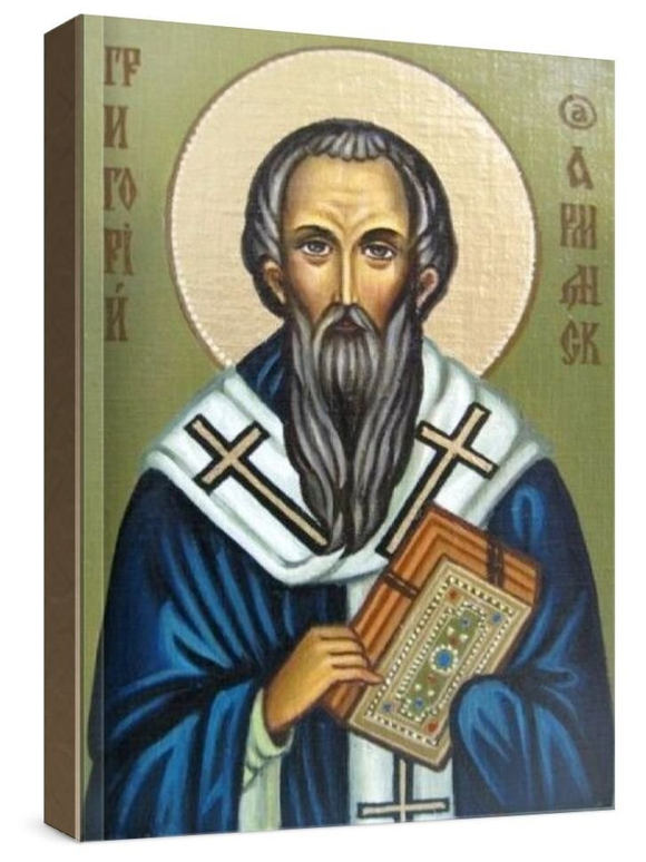 Григорий Армянский (рукописная икона)