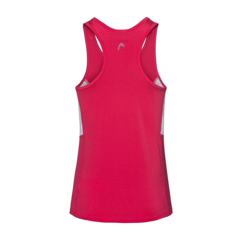 Майка женская HEAD Club Tank Top 814429-MA-M, размер M, малиновый