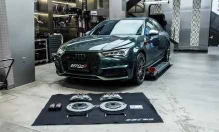 Усиленная тормозная система InSpeed Audi A4L / S4 Ауди Тормоза Суппорт диски Колодки