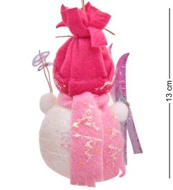 Элита НФ-780/5 Фигурка «Снеговик с лыжами» ёлочное украшение