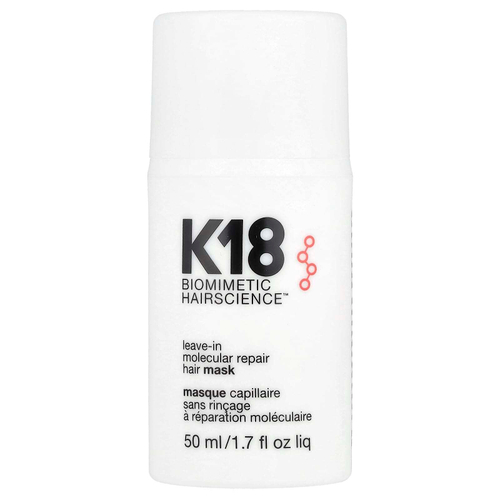 K18, Biomimetic HairScience ™, несмываемая молекулярная восстанавливающая маска для волос, 50 мл (1,7 жидк. унц.)