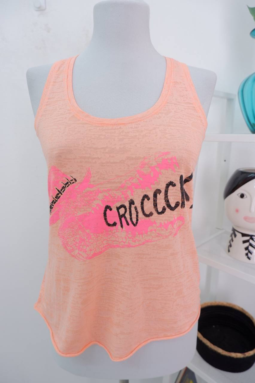 Топ Tally Weijl спортивный персиковый 42 размер