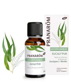 Смесь эфирных масел для ультразвукового диффузора Эвкалипт, Pranarom