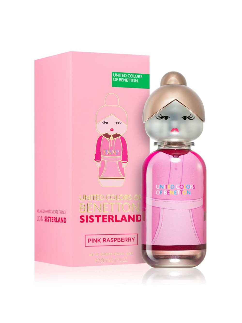 BENETTON Sisterland Pink Raspberry lady 80ml edt