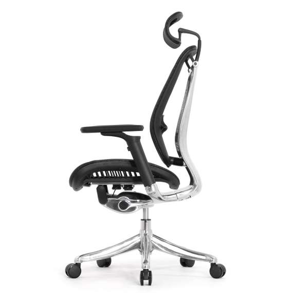 Кресло EXPERT 2 SPRING HSPM 01 (подлокотник 6D(360),сетка черная / каркас черный)