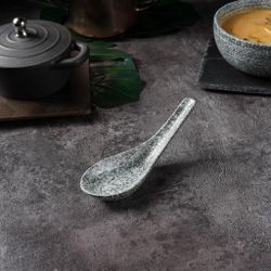Ложка для мисосупа 20 мл 13*5*4,5 см глазурь Glossy Stone Untouched Taiga P.L. Proff Cuisine [1]
