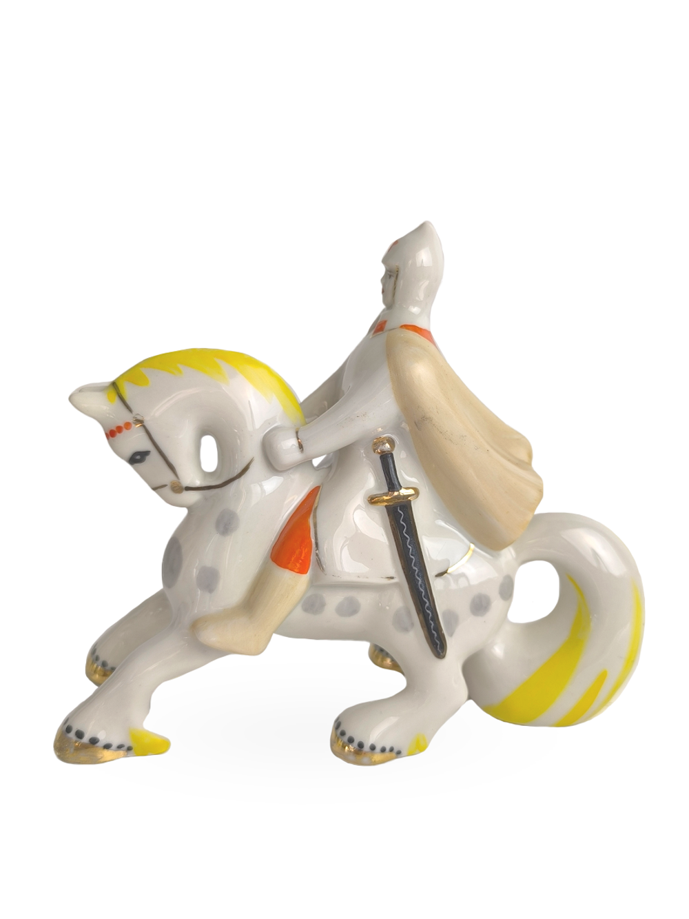 Фарфоровая статуэтка "Красный витязь" (Полонне ЗХК)