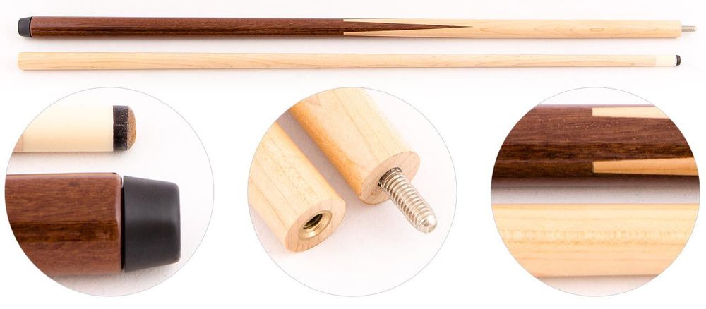 Кий для русского бильярда 2-pc "Snake Pite"