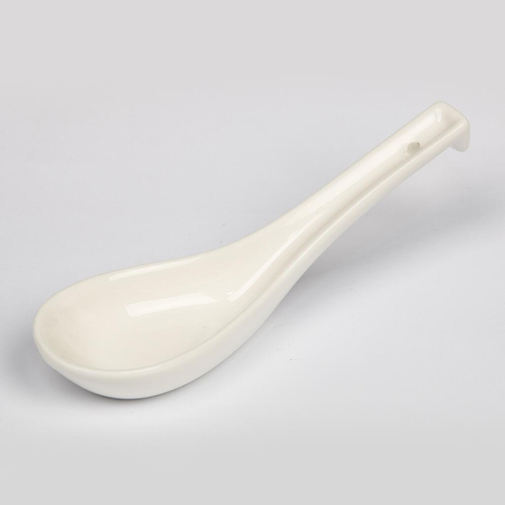 Ложка для мисосупа 15 см белая фарфор P.L. Proff Cuisine [20]