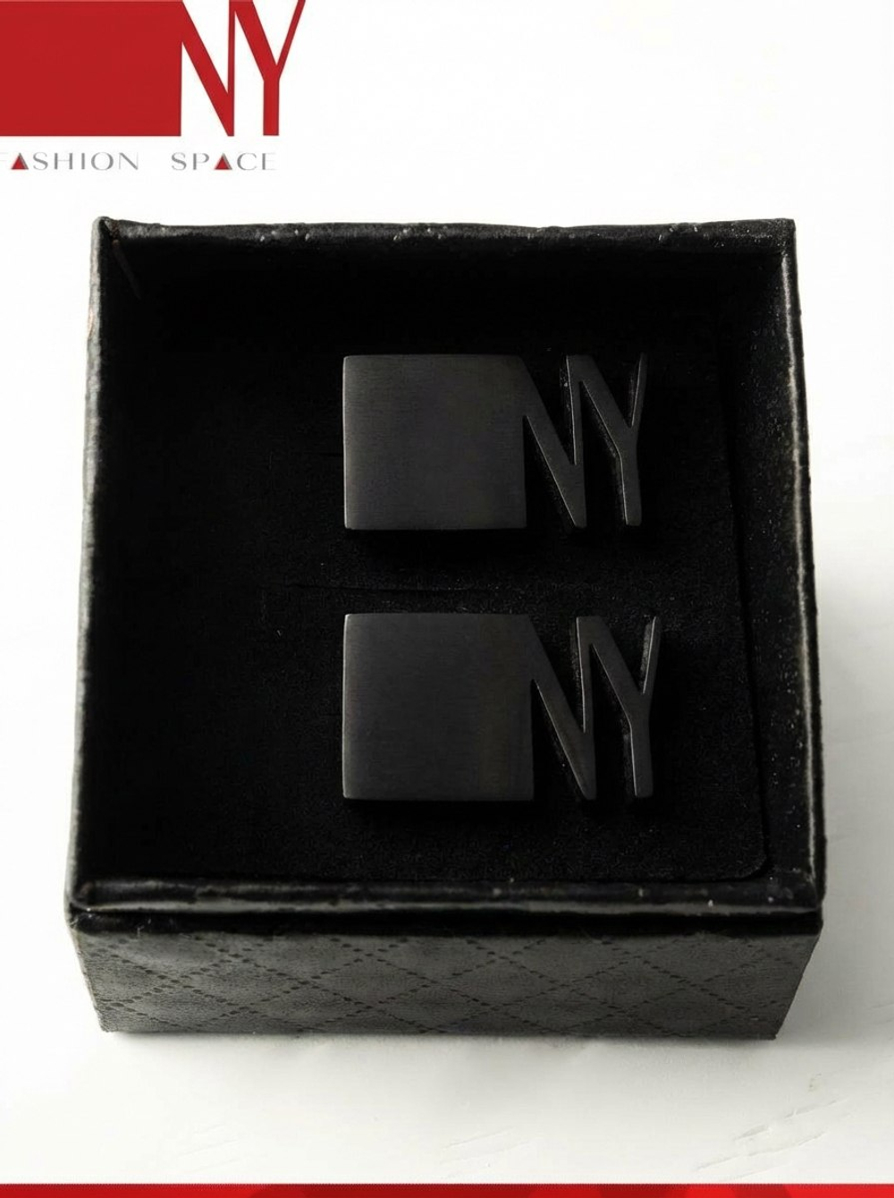 Запонки NY Fashionspace Black