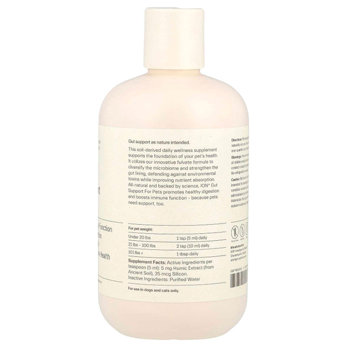 ION Intelligence of Nature, поддержка кишечника, для собак и кошек, 473 мл (16 жидк. унций)