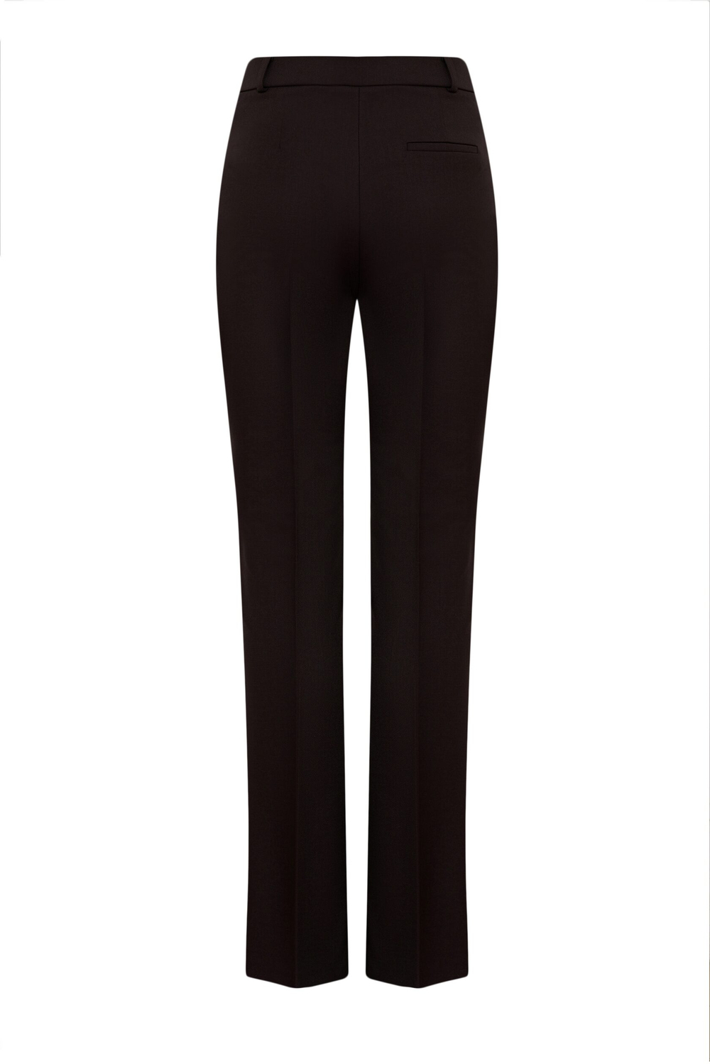 Расклешенные брюки с высокой посадкой, Коричневый