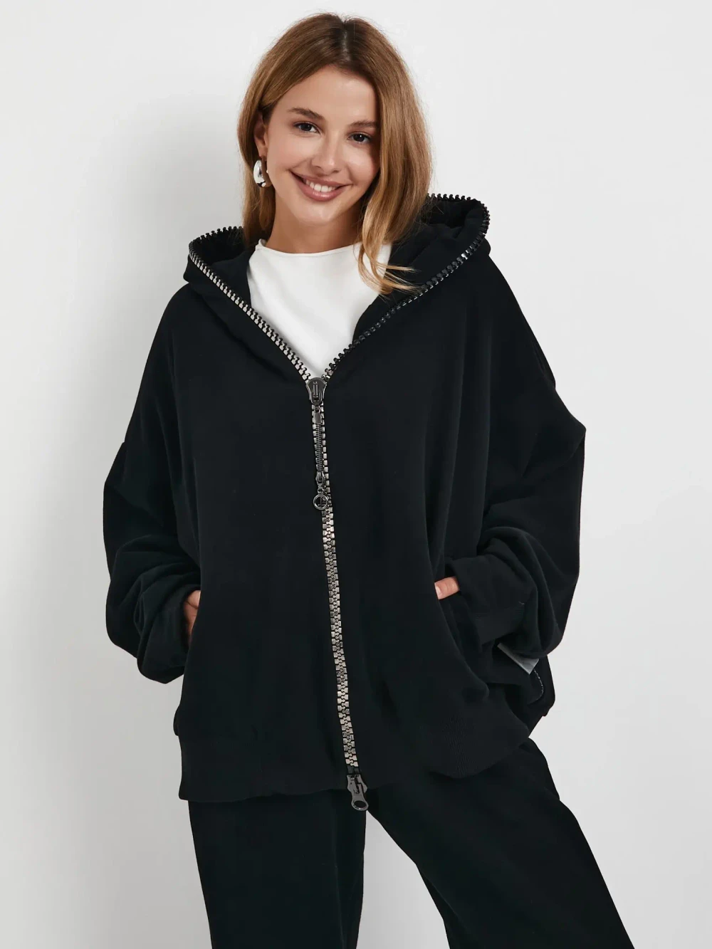 Худи ВЕСТ Спорт Шик Черный