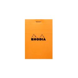 Блокнот Rhodia Basics №11 A7 в клетку 80 гр оранжевый (11200C)