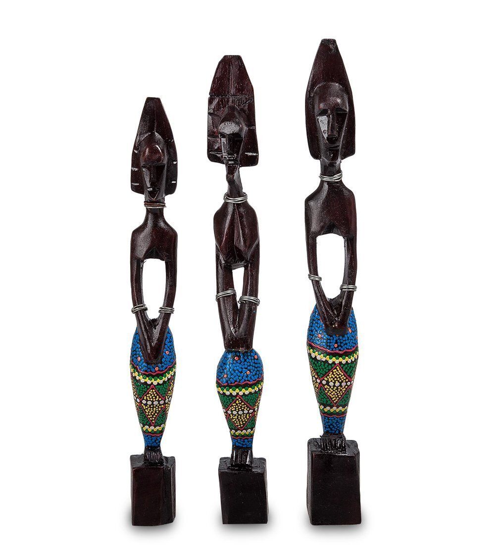 Decor and Gift В1-0377 Статуэтка АБОРИГЕН, набор 3 шт.