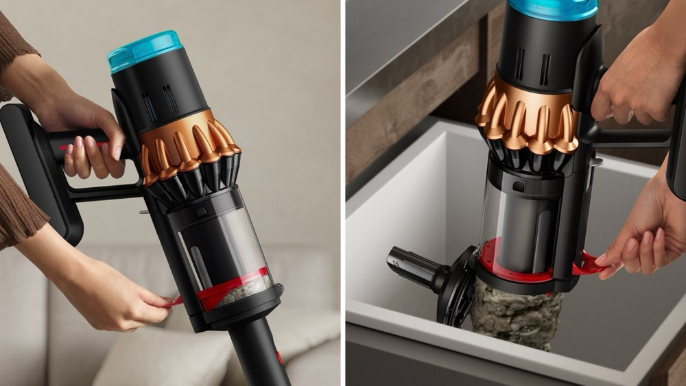 Вертикальный беспроводной пылесос Dyson V16 Piston Animal Submarine DS60 SV53 медь/черный