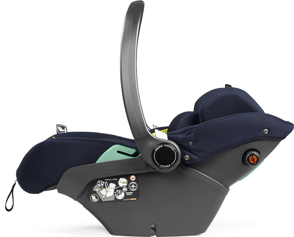 Коляска 3 в 1 Peg Perego Veloce TC Belvedere Lounge Blue Shine