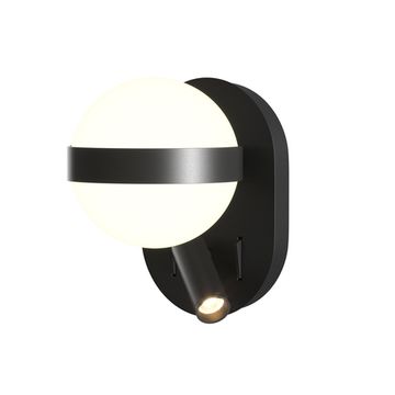 Настенный светильник (бра) 9W 3000К MOD441WL-L8B3K черный Dialogue Maytoni