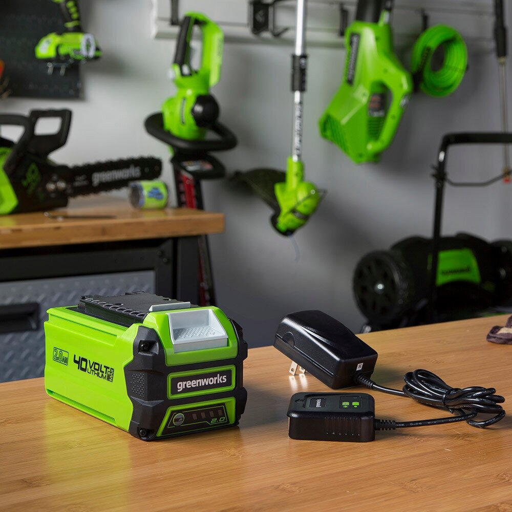 Аккумулятор GREENWORKS 40V, 2 Ач (2926907)
