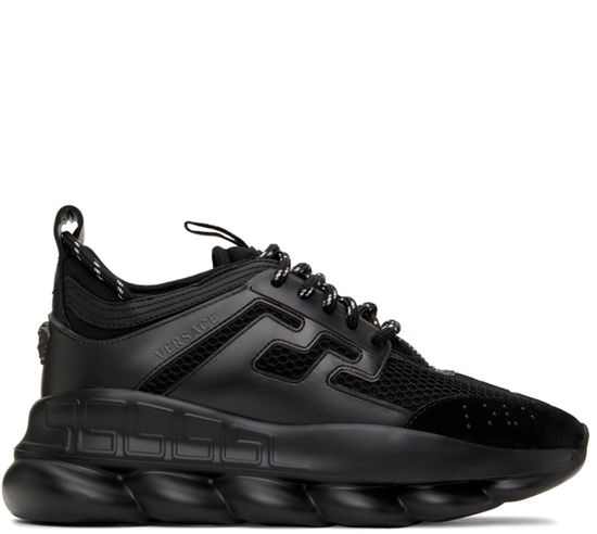 Кроссовки Versace Chain Reaction 2 Chainz All Black