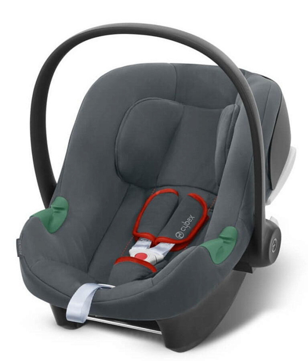 Коляска Carrello Vector 2025 CRL-6551 и автокресло Cybex Aton B2 Steel Grey 3 в 1 Golden Beige