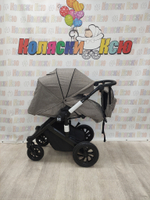 Коляска модульная 3в1 Farfello Molly Trio бежевый