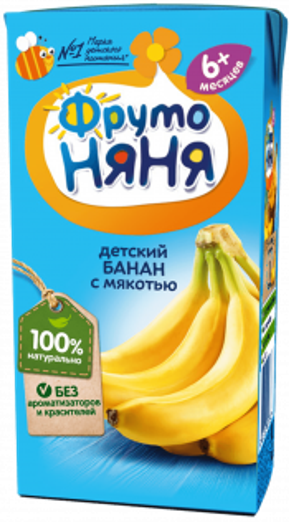 "Ф-Н" 0.2л нектар Банановый с мякотью