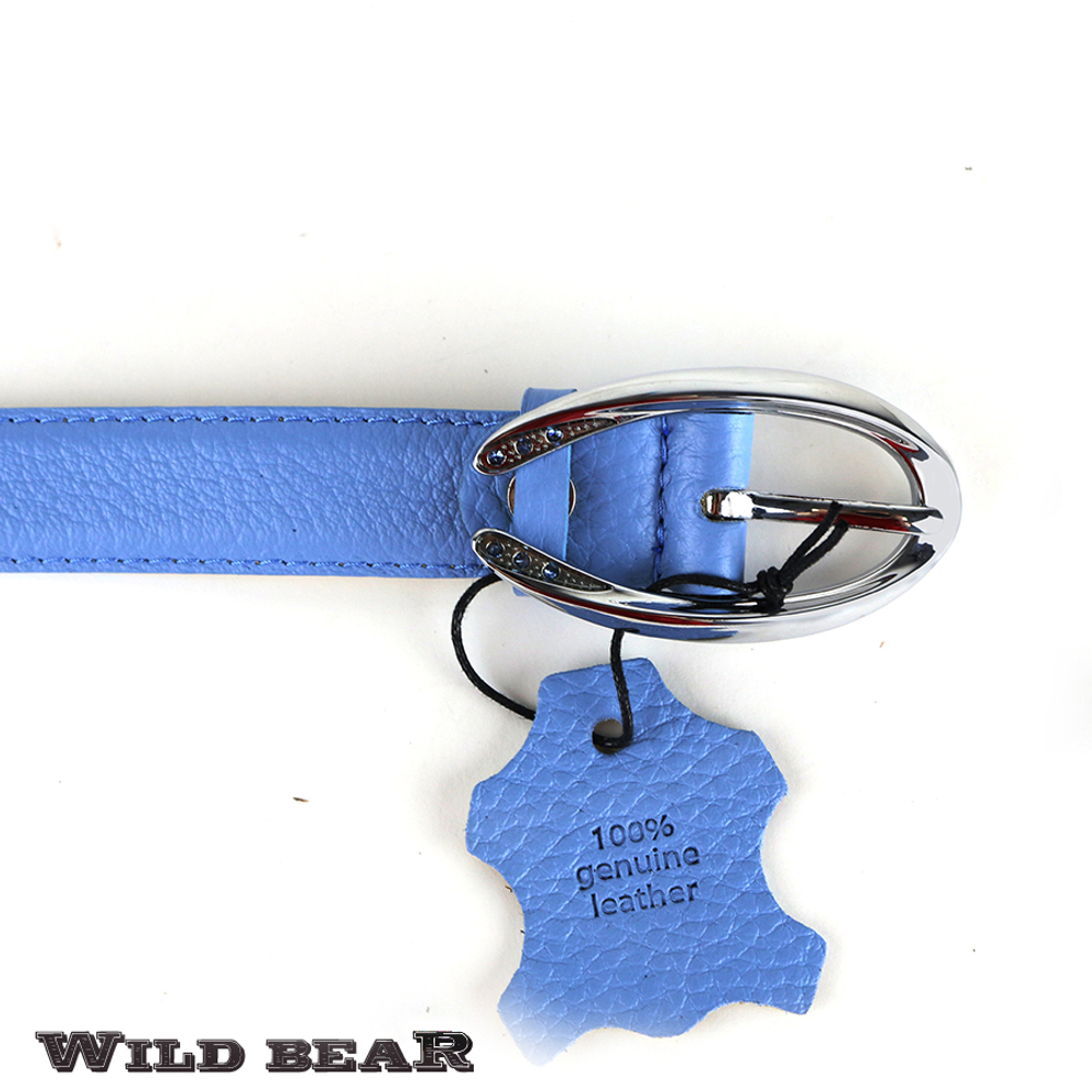 Ремень WILD BEAR RM-045m Light-blue