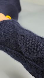 Пряжа Todd&Duncan Cashmere 4/28 (100% кашемир), 700м/100гр, синий нави