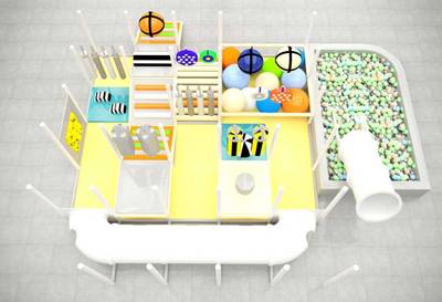 Детский игровой лабиринт «Игровая Путаница»