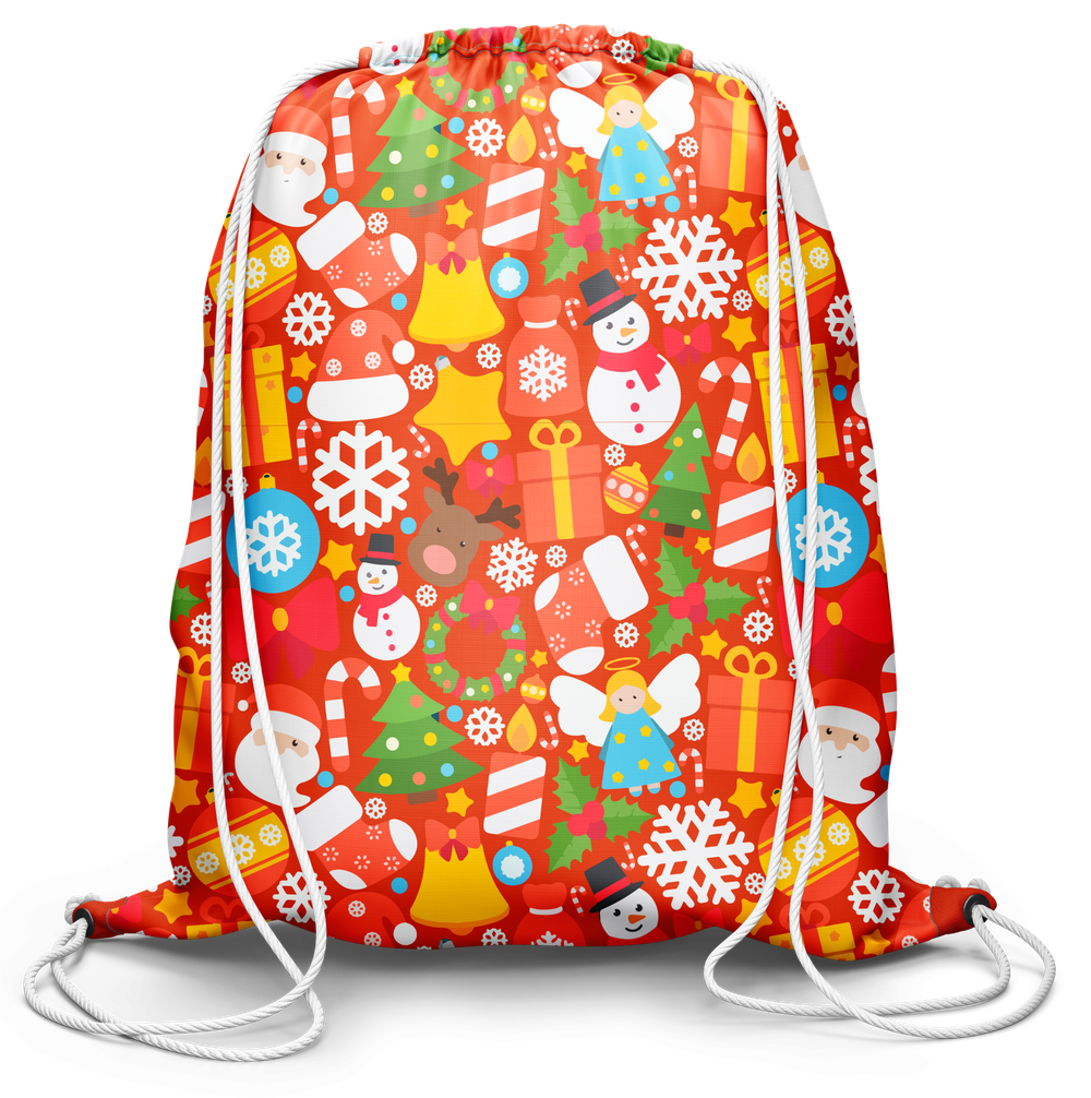 Мешок для обуви Подарочки (красный)