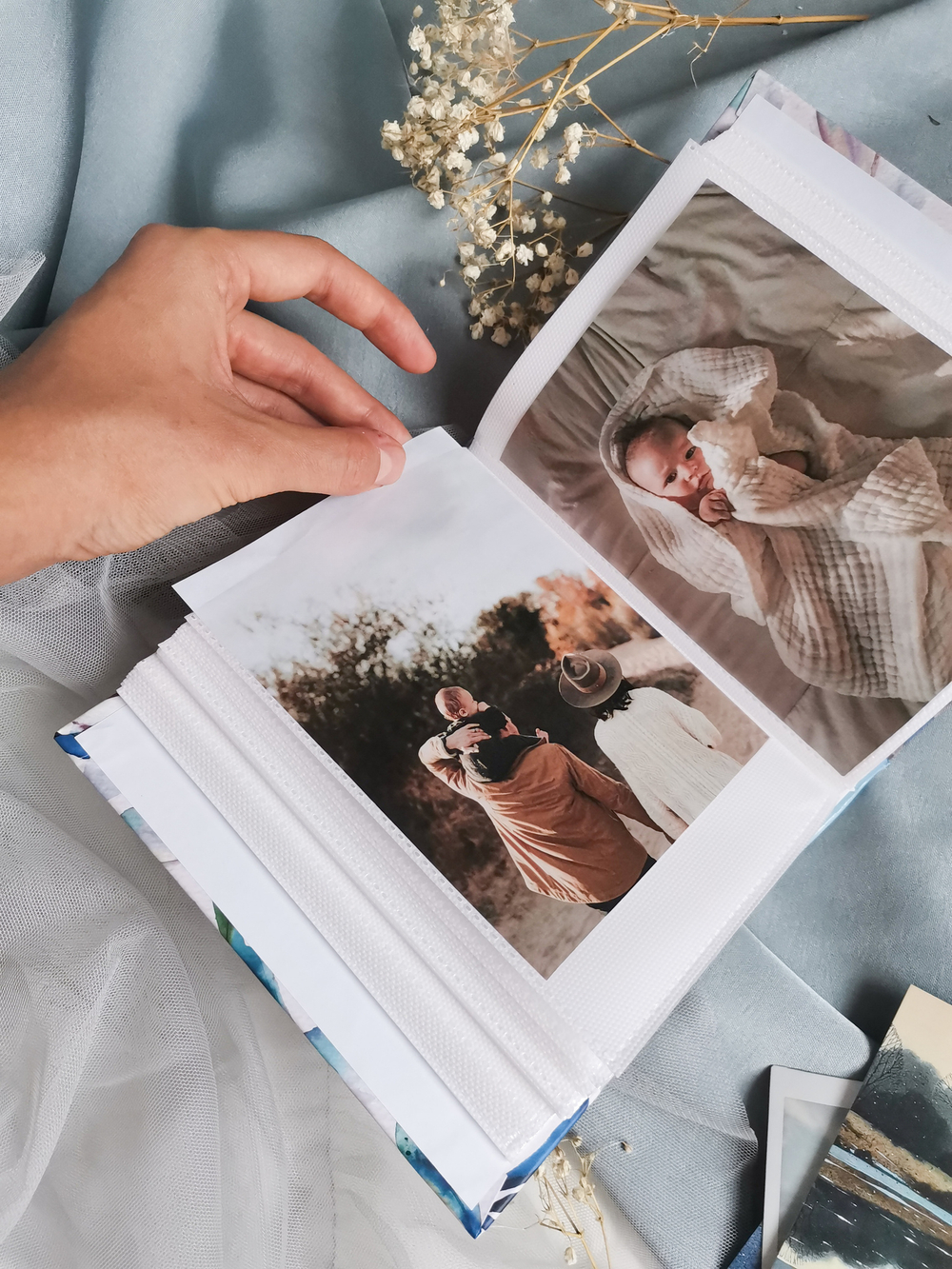 Фотоальбом на 100 фото 10х15 см, пластик. листы belle fleur Райский цветок