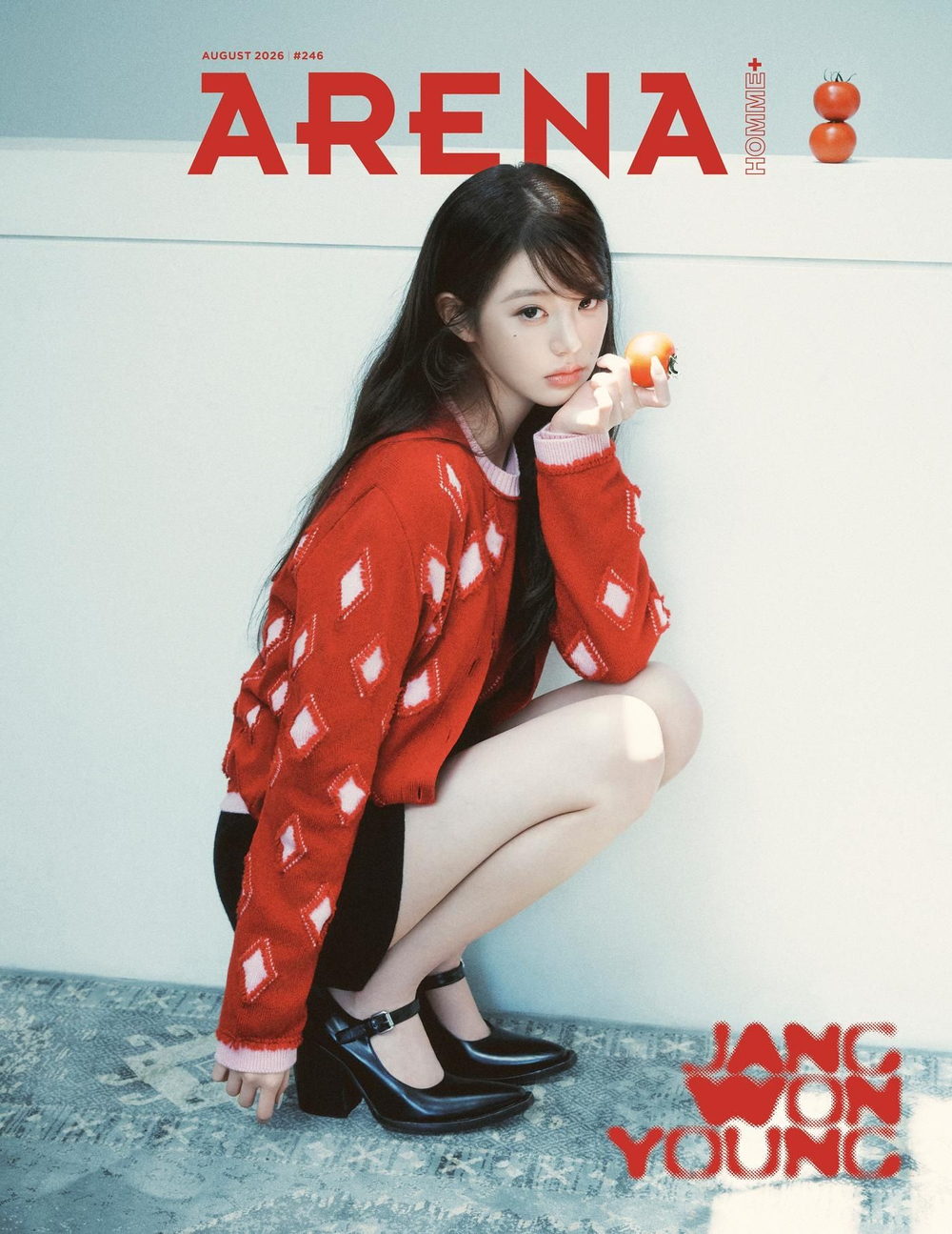 публикация ARENA HOMME - 2026.08 JANG WONYOUNG B Type